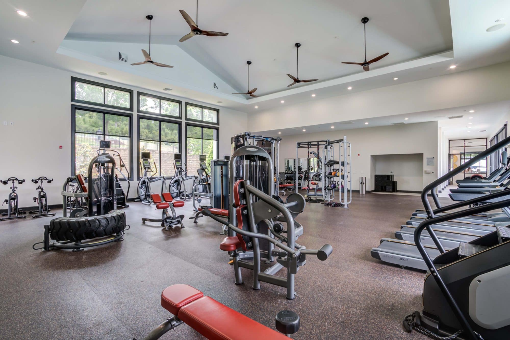 millennium one apartments near unc charlotte fitness center equipment