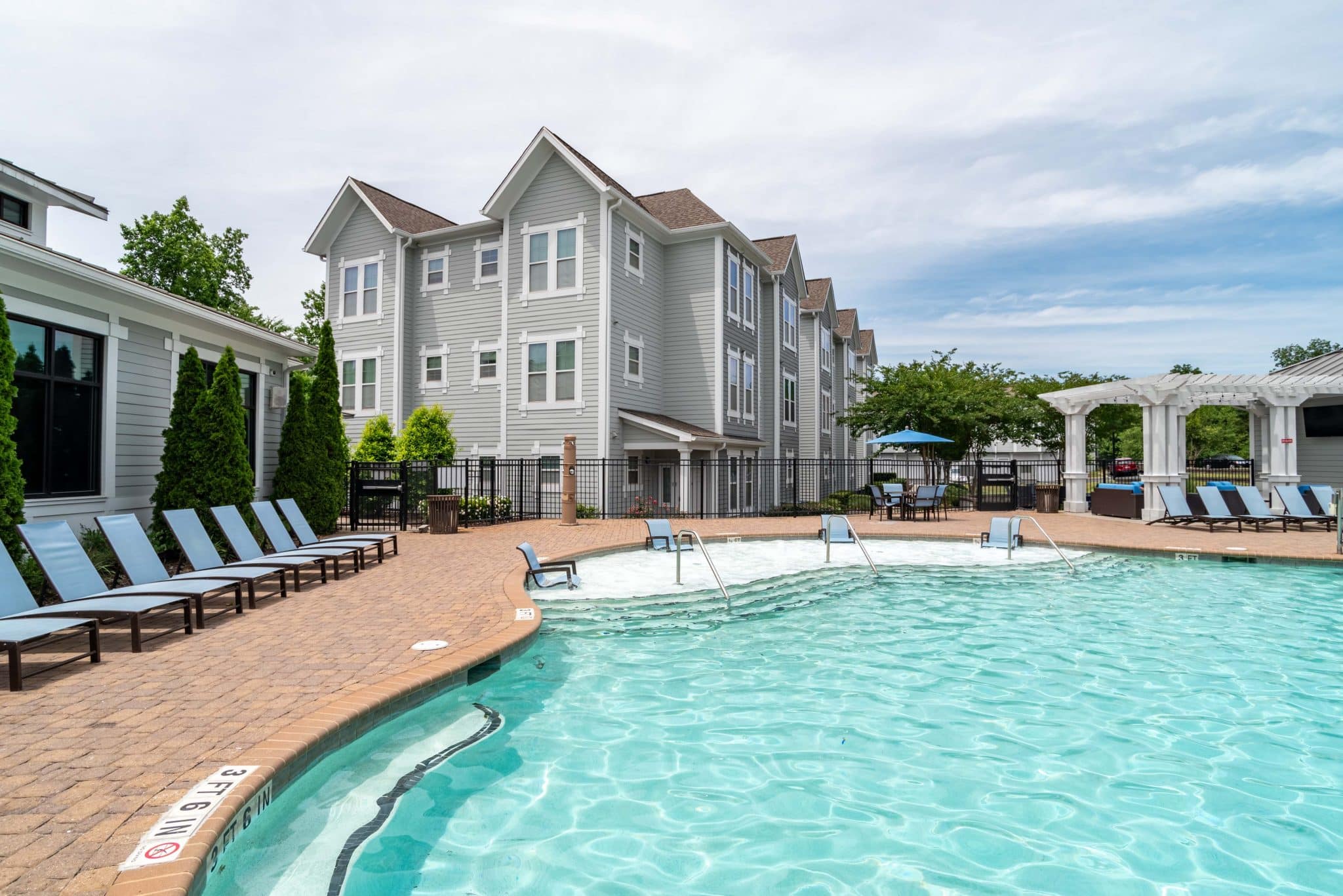millennium one apartments near unc charlotte resort style pool